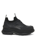 Alexander McQueen Tread Slick Moto Low-Top Booties