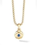David Yurman Evil Eye Amulet in 18K Yellow Gold