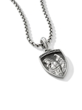 David Yurman St. Michael Amulet in Sterling Silver