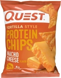 Quest Nutrition Tortilla Style Protein Chips - Nacho Cheese - 1.1 Oz - 12 Paket