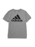Adidas Boy's Climalite Performance Brand Logo Tee