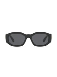 Versace 53MM Medusa Detail Oval Sunglasses