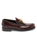 Versace La Greca Leather Loafers