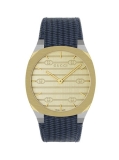 Gucci 18K Gold-Plated Stainless Steel & Leather Strap Watch