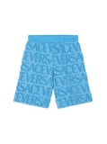 Versace Little Kid's & Kid's Summer Logo Print Shorts