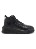 Versace Odissea Croc-Embossed High-Top Sneakers
