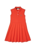 Lacoste Little Girl's &Girl's Sleeveless Polo Dress