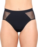 Saalt Reusable Underwear French Cut - Medium -  Siyah