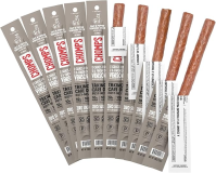 Chomps Grass-Fed & Finished Salt & Pepper Venison Jerky Meat Snack Sticks 10-Pack - Keto, Paleo, Low Carb, Whole30 Approved, 10g Lean Meat Protein, Gluten Free, Zero Sugar Food