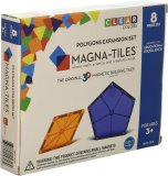 MAGNA-TILES Polygons 8-Piece Expansion Magnetic Construction Set, The ORIGINAL Magnetic Building Brand