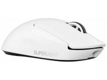 Logitech G PRO X Superlight 2 Lightspeed Wireless Gaming Mouse Lightweight LIGHTFORCE Hybrid Switches Hero 2 Sensor 32000 DPI 5 Programmable Buttons USB-C Charging PC & Mac White