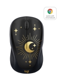 Logitech Compact Wireless Mouse 2.4 GHz USB Unifying Receiver Optical Tracking Magic Night