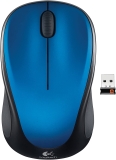 Logitech 910-002901 Wireless Mouse m317 Unifying Receiver Steel Blue