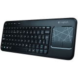 Logitech K400 Wireless Touch Keyboard with Built-In Multi-Touch Touchpad Black