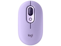 Logitech POP Wireless Mouse Customizable Emojis SilentTouch Precision Speed Scroll Compact Design Bluetooth Multi-Device OS Compatible Cosmos