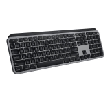 Logitech MX Keys Advanced Wireless Illuminated Keyboard Mac Backlit LED Keys Bluetooth USB-C Metal Build Space Gray.