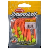 Berkley PowerBait Floating Mice Tails Fishing Bait Chartreuse Fluorescent Orange 3in 8cm