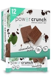 Power Crunch Whey Protein Bars High Protein Snacks Chocolate Mint 1.4 Ounce 12 Count