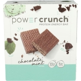 Power Crunch Chocolate Mint Protein Energy Bar 1.4 oz 12 count