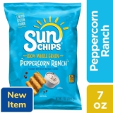 SunChips 1 PACK Peppercorn Ranch Whole Grain Chips