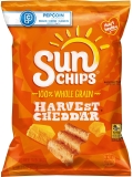 Sun Chips Harvest Cheddar Whole Grain Snacks 24 Count Case