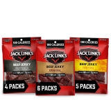 Jack Links Original Peppered Teriyaki Beef Jerky Variety Pack 15 1.25 oz Bags