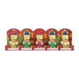 Lindt Mini TEDDY Bear Milk Chocolate Christmas Candy 5 Pack 1.7 oz