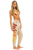Aviator Nation  2 SWEATPANTS - SAND