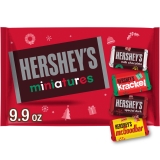 Hersheys Miniatures Assorted Chocolate Christmas Candy Bag 9.9 oz Amerika Paketim