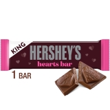 Hershey Milk Chocolate King Size Hearts AmerikaPaketim Valentine Candy Bar 2.5 oz