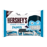 Hersheys Cookies n Creme Fangs Halloween Candy Jumbo Bag 16.2 oz - Amerika Paketim