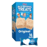 Rice Krispies Treats Original Chewy Crispy Marshmallow Squares Ready to Eat 12.4 oz