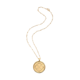 Jane Win LOVE Coin Pendant Necklace