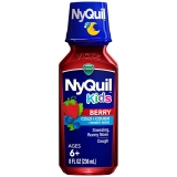 Vicks NyQuil Kids Cold Cough Liquid Medicine Children Berry 8 Fl oz
