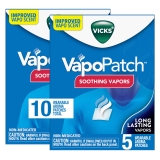 Vicks VapoPatch Soothing Non-Medicated Vapors 2 x 5ct Cartons