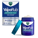 Vicks VapoRub Advanced Plus Cough Suppressant Chest Rub Analgesic Ointment 2.82oz