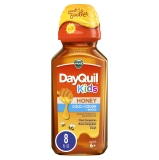 Vicks DayQuil Kids Cold Cough Liquid Cold Medicine Children Honey 8 Fl oz