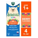 Vicks Botanicals Kids Cough Syrup Liquid Daytime Berry Cough Medicine Children 4 Fl oz