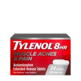 Tylenol 8 Hour Muscle Aches & Pain Tablets with Acetaminophen for Fast Relief