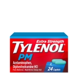 Tylenol PM Extra Strength Pain Reliever Sleep Aid Caplets 24 Ct