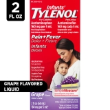 Tylenol Acetaminophen Grape 2 fl oz Liquid Medicine