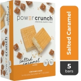 Power Crunch Original Salted Caramel Protein Energy Bars 5 Ct Box 1.4 oz