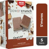 Power Crunch Original S'mores Protein Energy Bars 5-count Box 1.4 oz