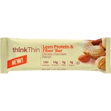 Think Thin Bar Lean Protein Fiber Chocolate Peanut 1.41 oz 1 Case