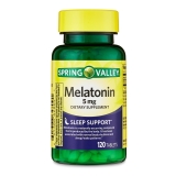 Spring Valley Melatonin 5mg 120 Count Dietary Supplement Supplement