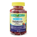 Spring Valley Zero Sugar Melatonin Sleep Support Gummies 5mg 120 Count