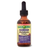 Spring Valley Liquid Melatonin Supplement 10mg 2 fl oz for Quality Sleep Support