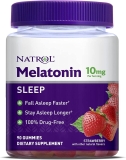 Natrol Melatonin 10mg Strawberry Flavored Sleep Aid Gummy - 90 Gummies