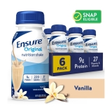 Ensure Original Vanilla Meal Replacement Nutrition Shake 8 fl oz 6 Pack