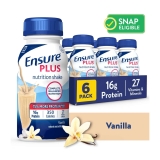 Ensure Plus Vanilla Ready to Drink 8 fl oz 6 Pack Meal Replacement Nutrition Shake